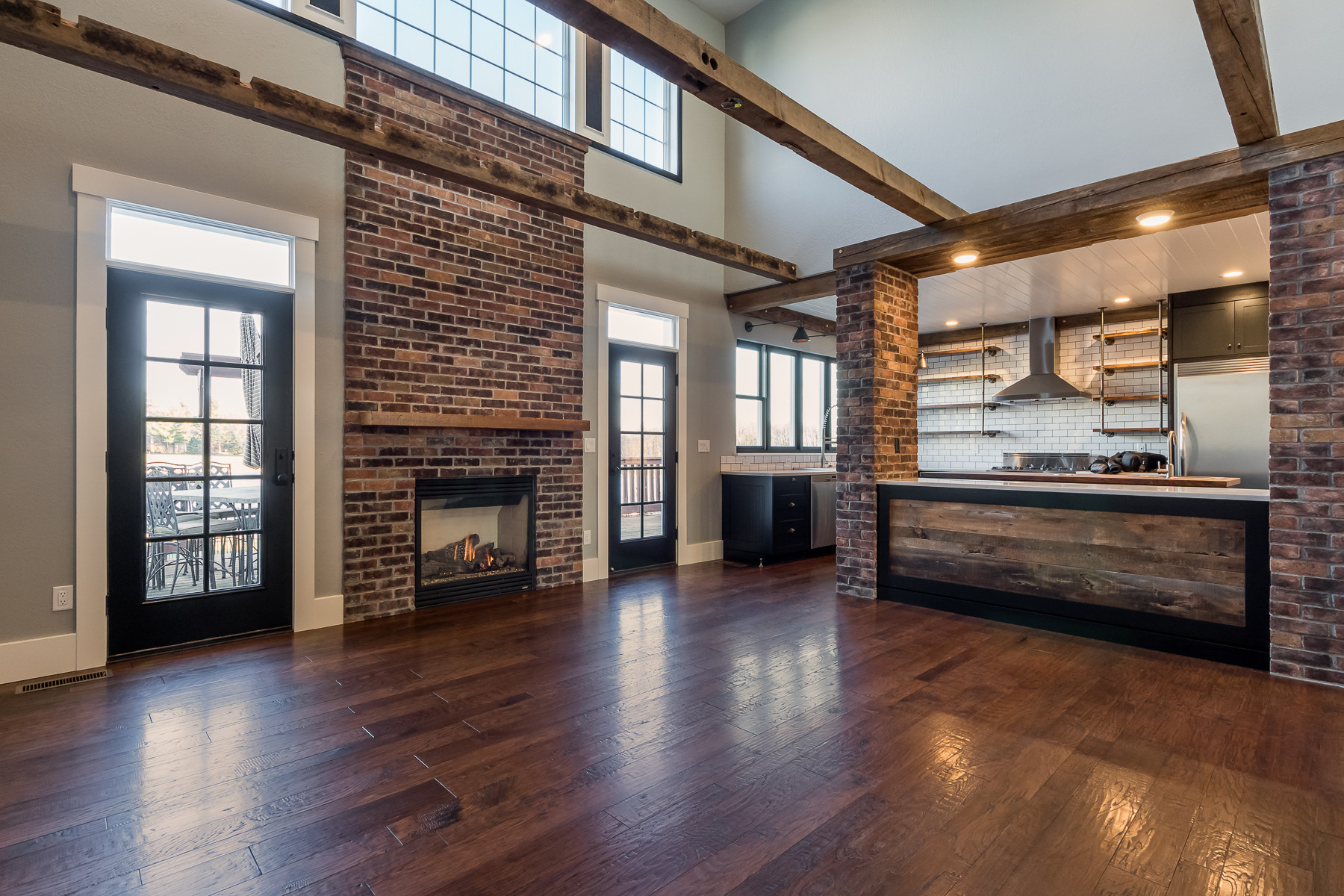 Modern Industrial Kitchen/Dining /Family Room St Joseph