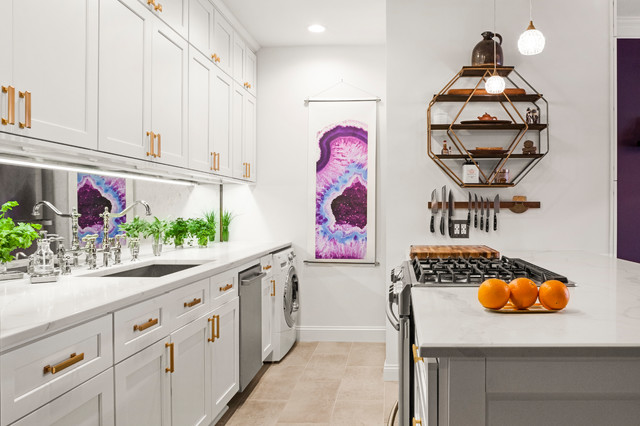 A KITCHEN FIT FOR THE LIGHTS ON BROADWAY (SWEETEN project) contemporary-kitchen