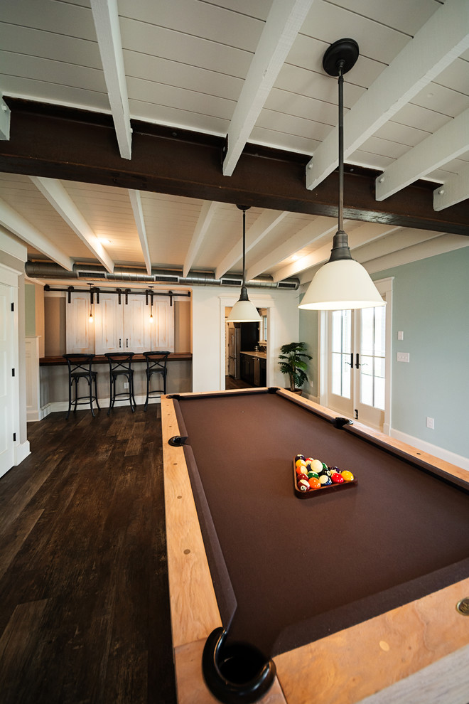 Basement - transitional basement idea