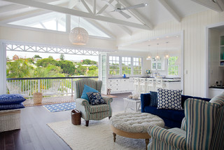 Living room with Australian Hamptons Interior Design look