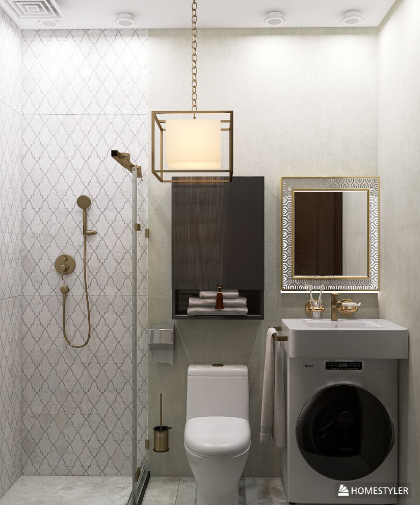 Санузел гламур