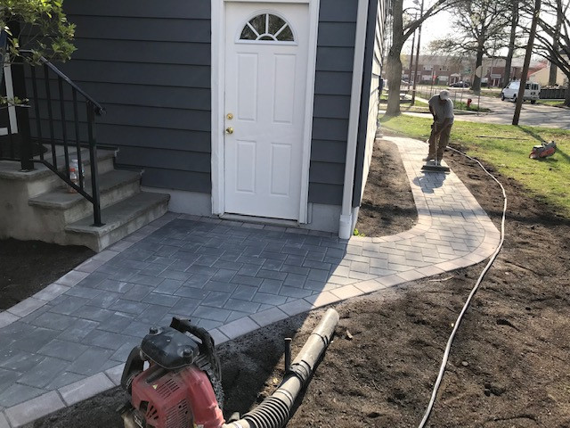 patio pavers walkway Middlesex