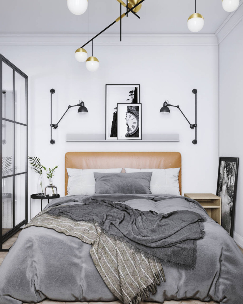 Design of a one-room Khrushchev 31 m² in Tver