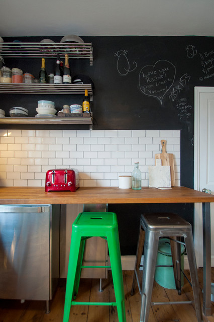 North London Flat eclectic-kitchen