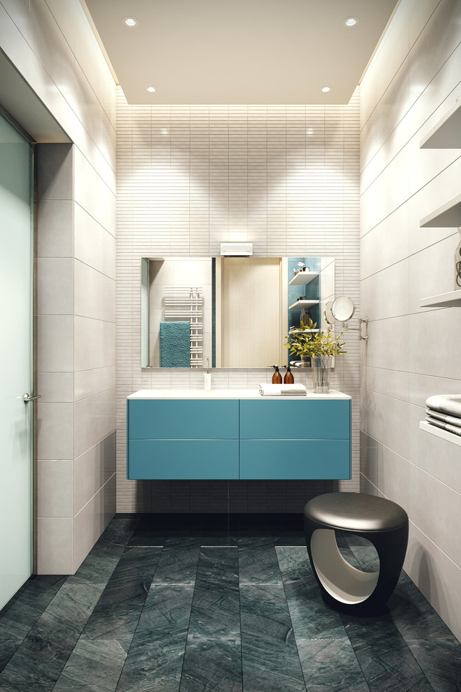 Просторная открытая планировка