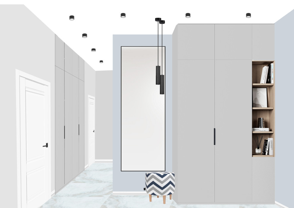 Дизайн-проект квартиры ЖК "Скандинавия"