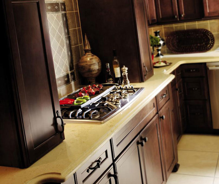 Kitchen - transitional kitchen idea in Denver