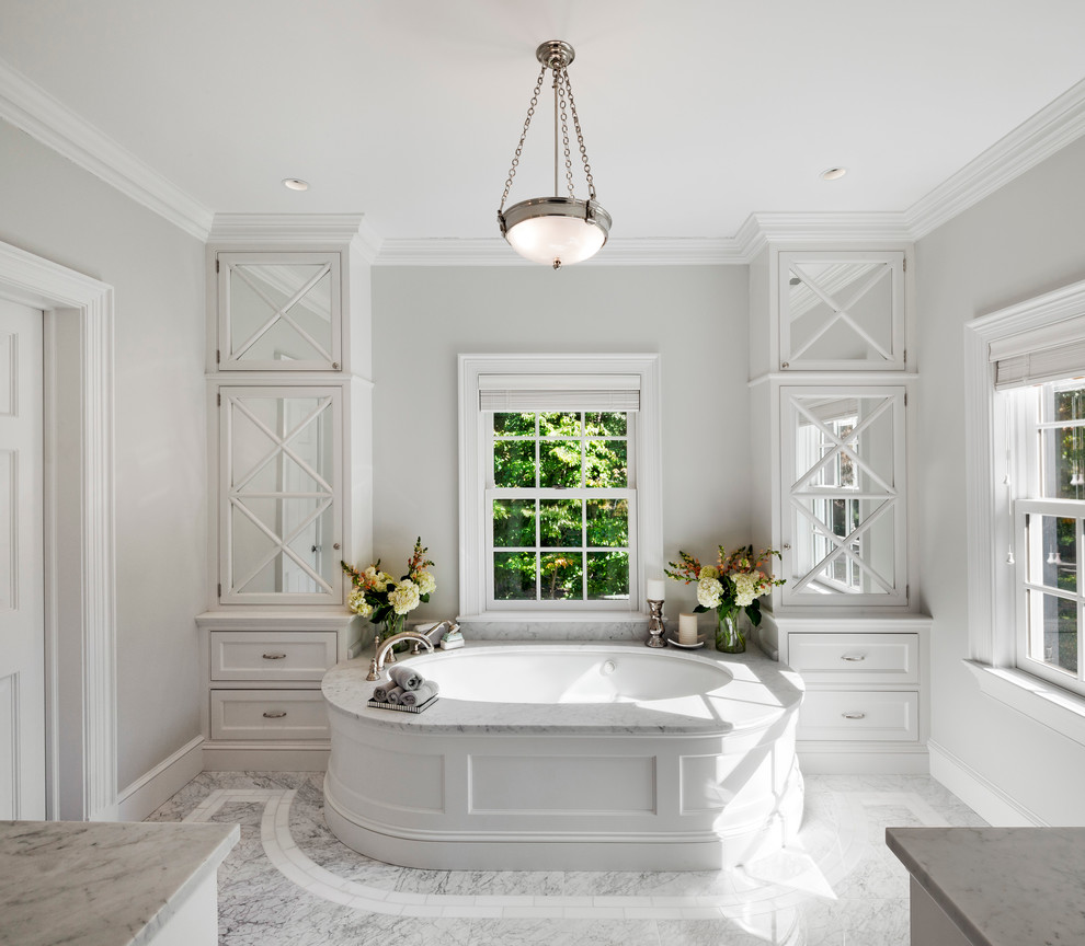 Darien Colonial - Traditional - Bathroom - Other - by VanderHorn ...