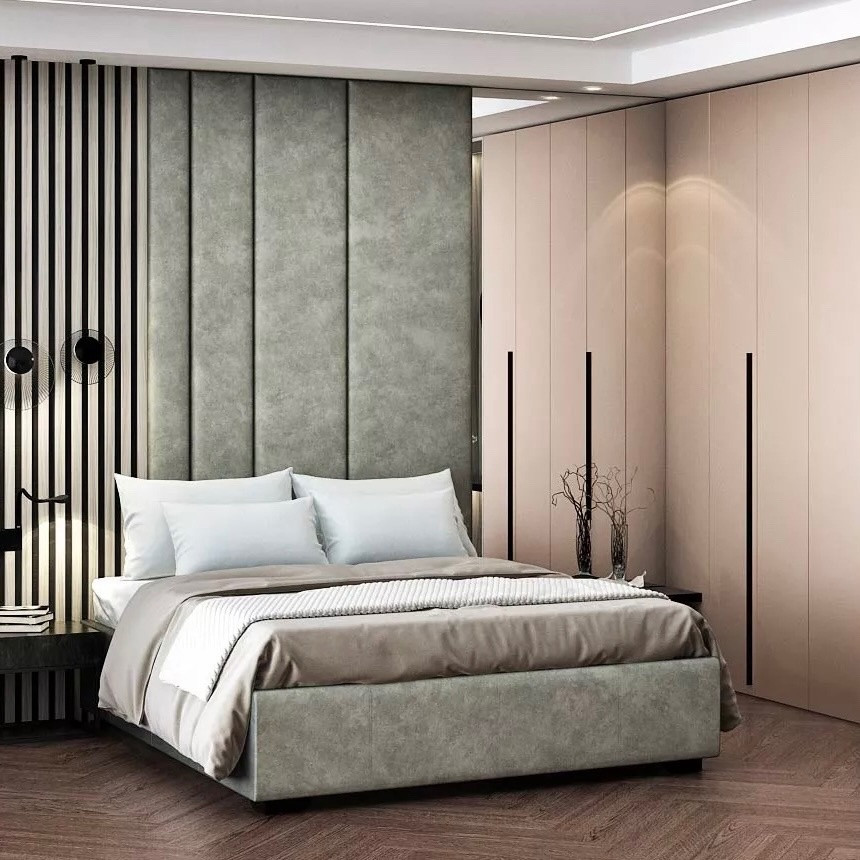 Комфортная спальня в неоклассике