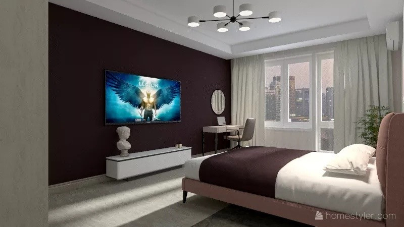 Дизайн проект спальни