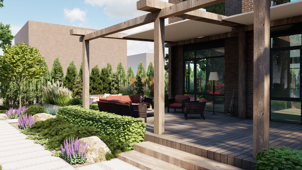 Вид на террасу