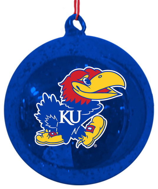 america kansas jayhawks mercury glass ball ornament america kansas jayhawks mercury glass ball ornament