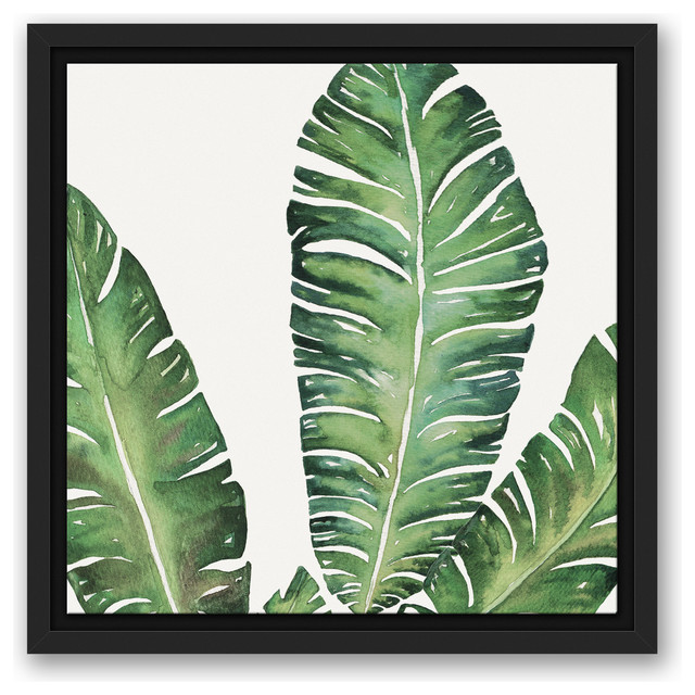 Banana Leaves Wall Art, 12x12 Tropical Prints And Posters by
