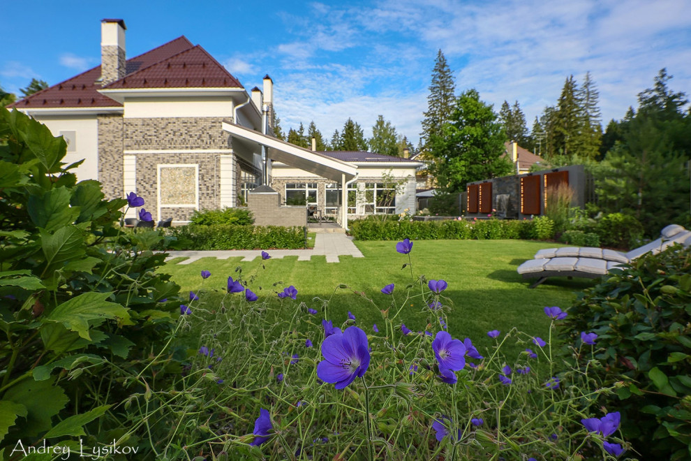 Ландшафтная фотосъемка коттеджного участка