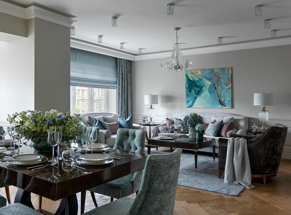 Долгоруковская ул. - Фото. 130 кв.м. Реализованный проект.