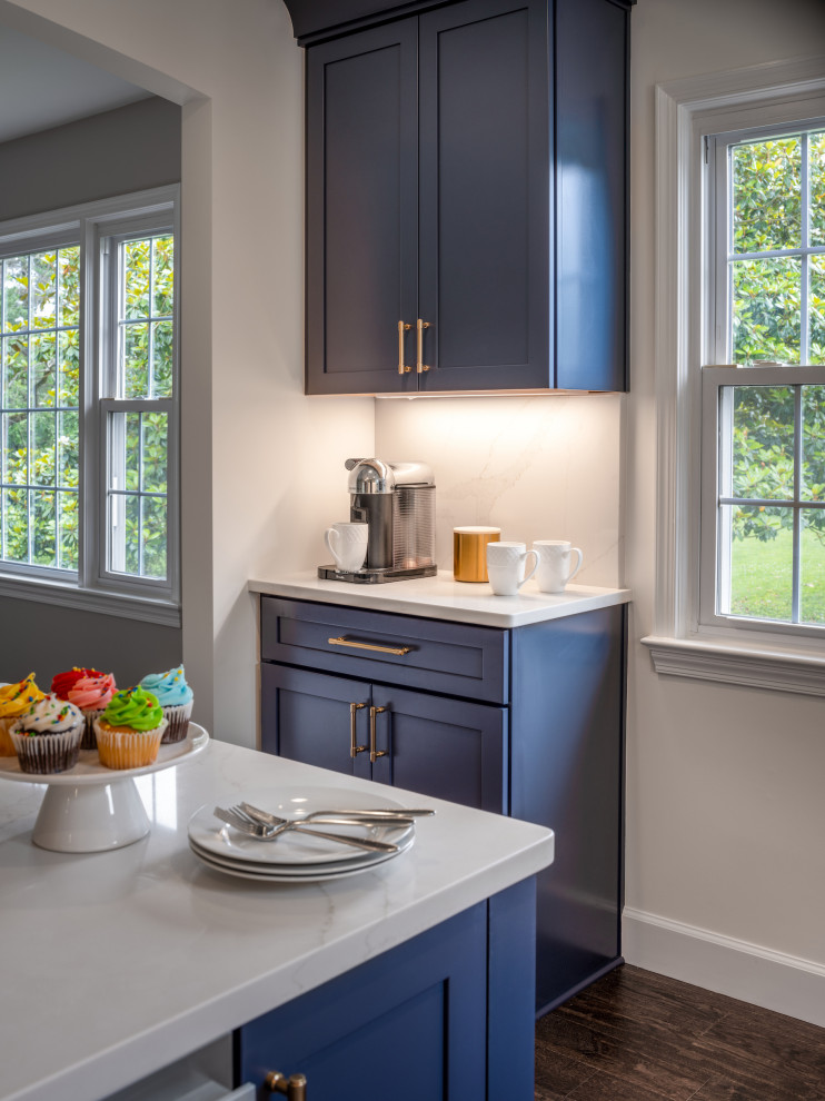 Example of a transitional home design design in DC Metro