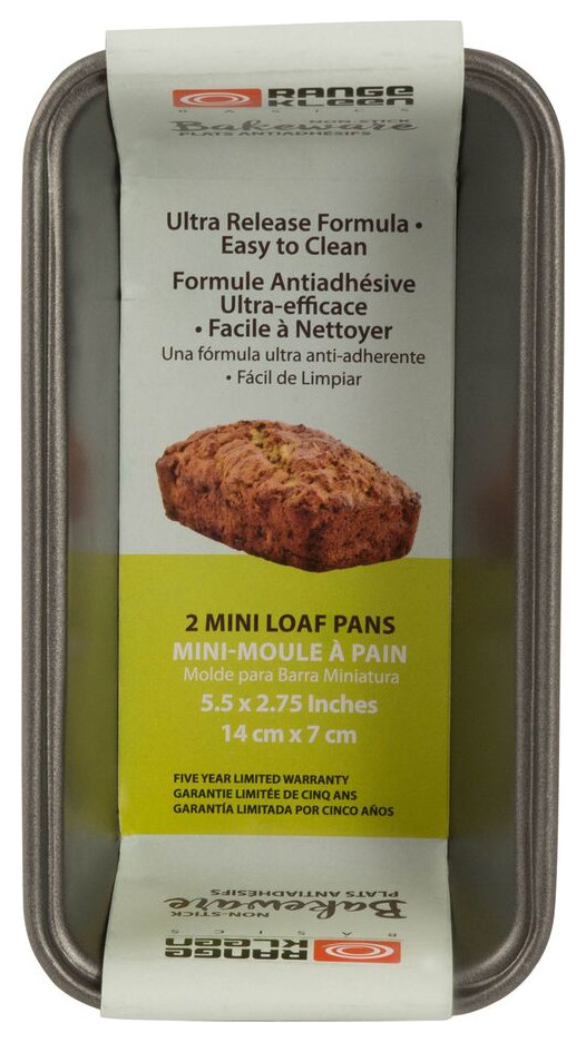 Mini Loaf Pan Non-stick Set of 2