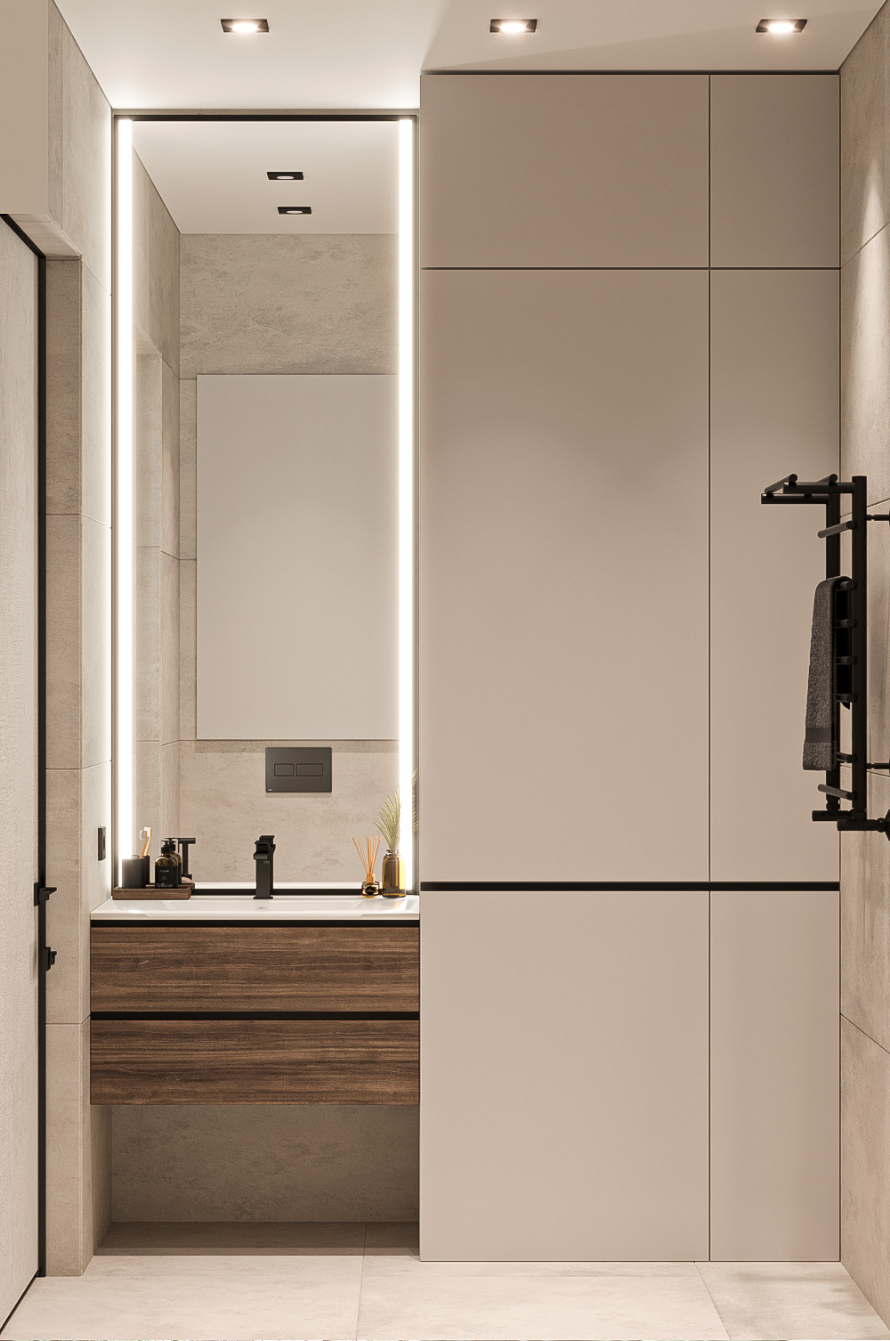 Проект в стиле лофт в жк Ричмонд