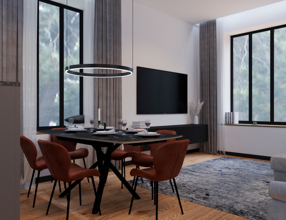 Интерьер загородного дома на Лесной, г.Красноярск.