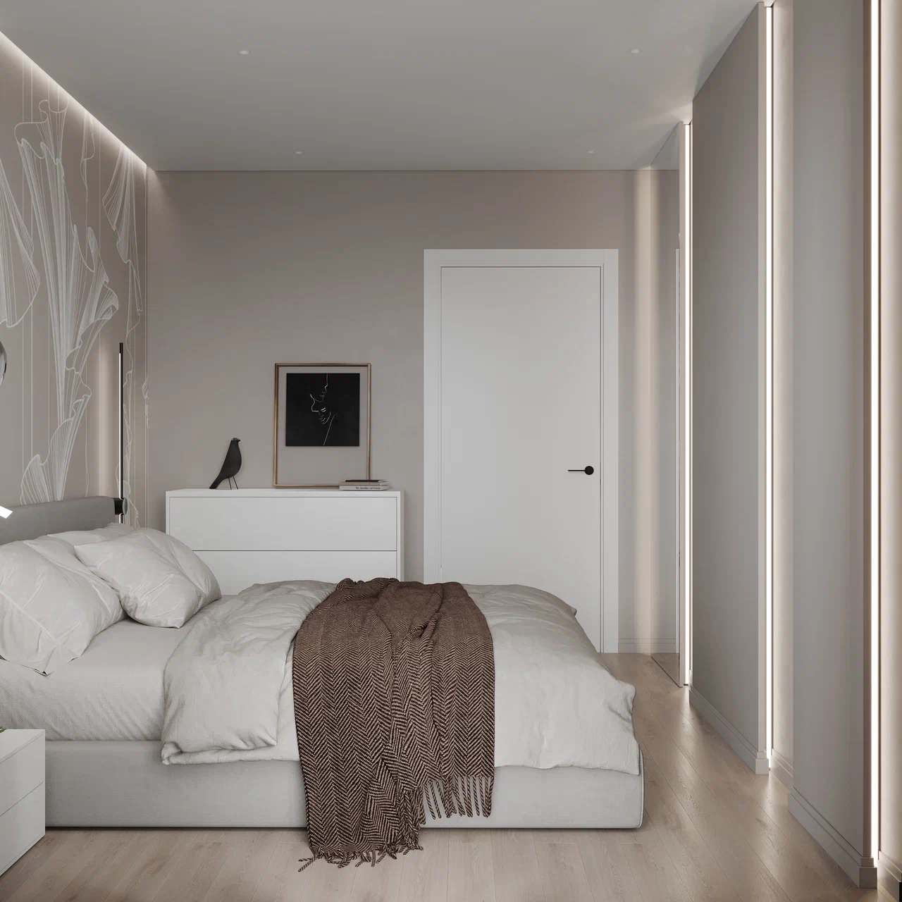 Дизайн-проект двухкомнатной квартиры для семейной пары