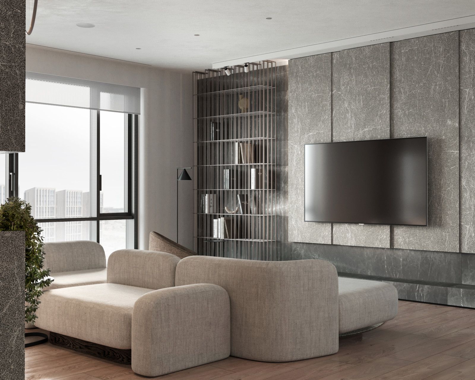 Гостиная в современном стиле