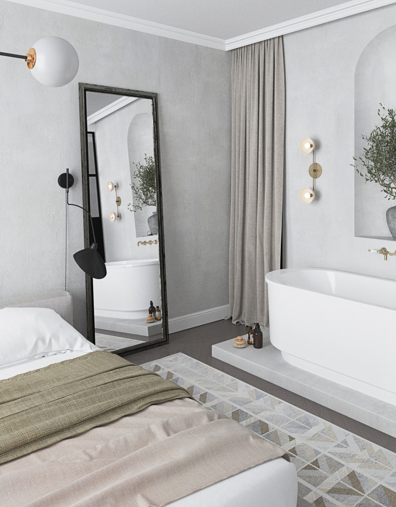 Дизайн квартиры под сдачу на Красной Поляне 50 кв.м.