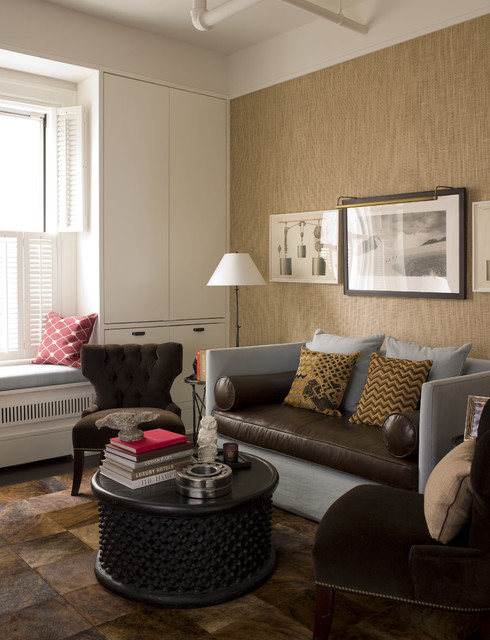 Noho Loft contemporary-living-room