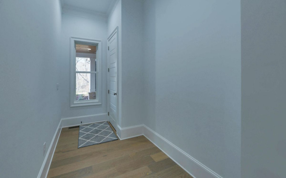 Transitional home design photo in Atlanta