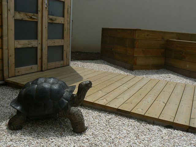 Nos r&eacute;alisations contemporary-deck