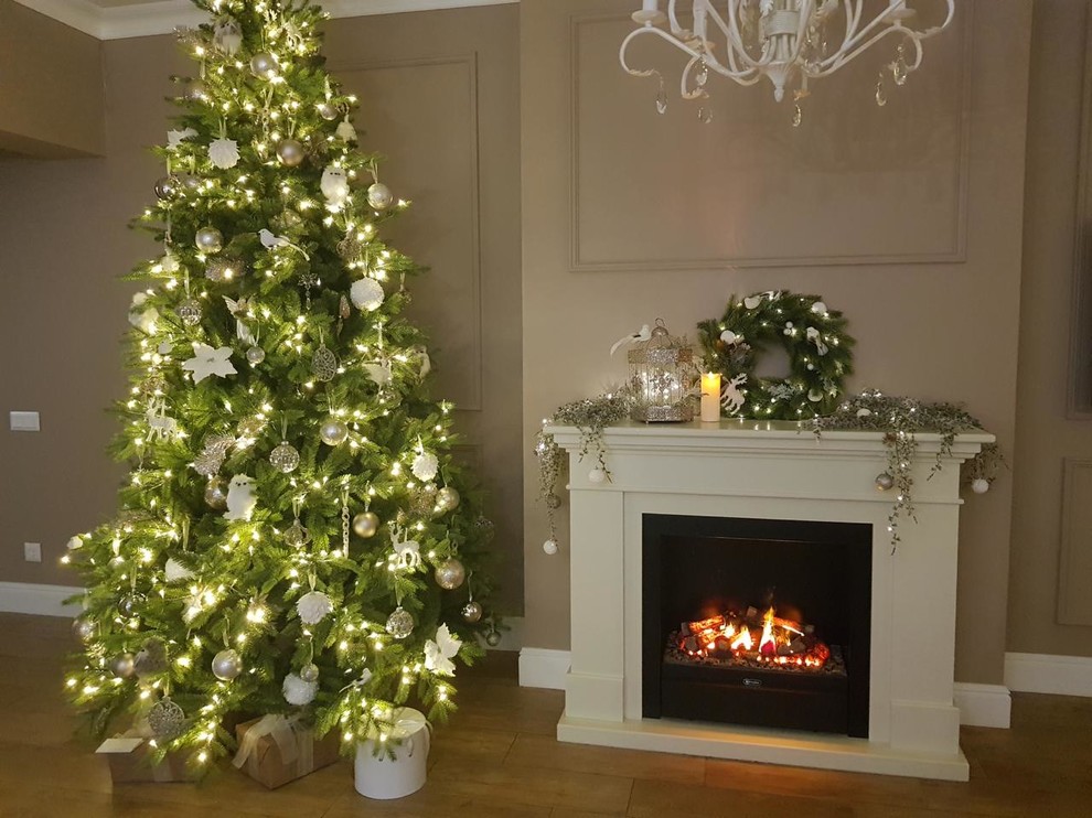 Камин к новому году