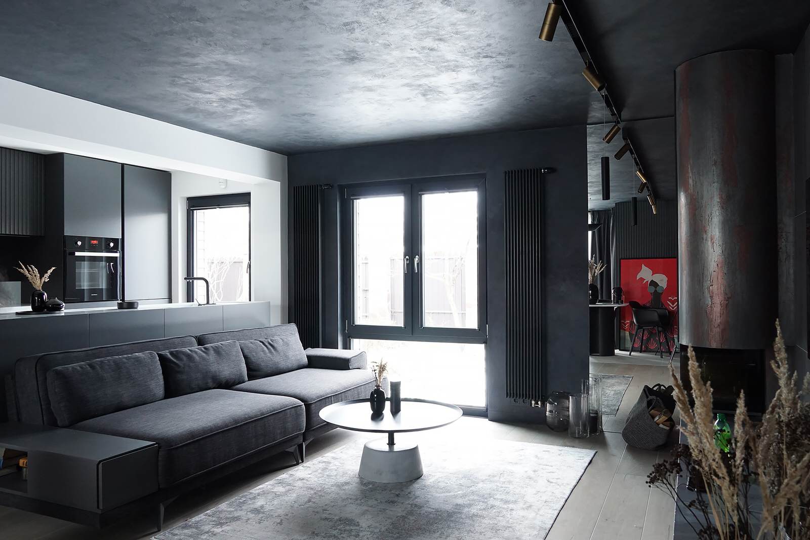 Проект интерьеров загородного дома в пос. Монино