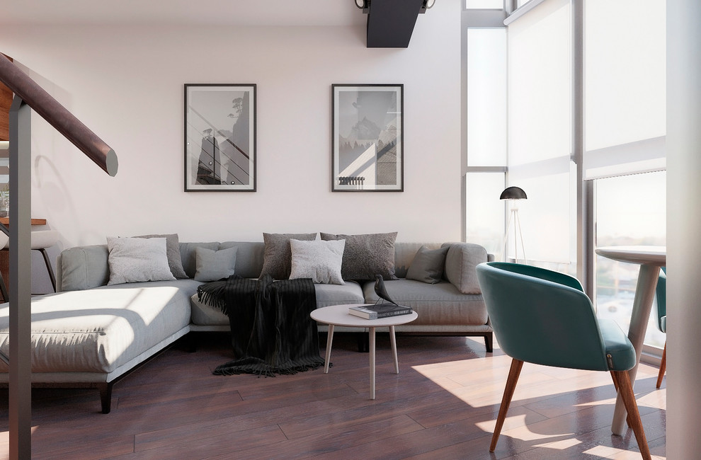 Двухуровневая квартира на Неве