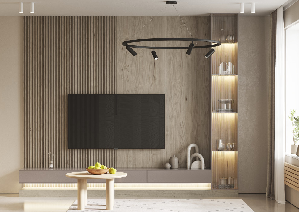 Дизайн-проект 1-комнатной квартиры Мегаполис-Парк