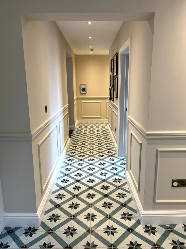Modern Classic Hallway & Staircase - Bromley