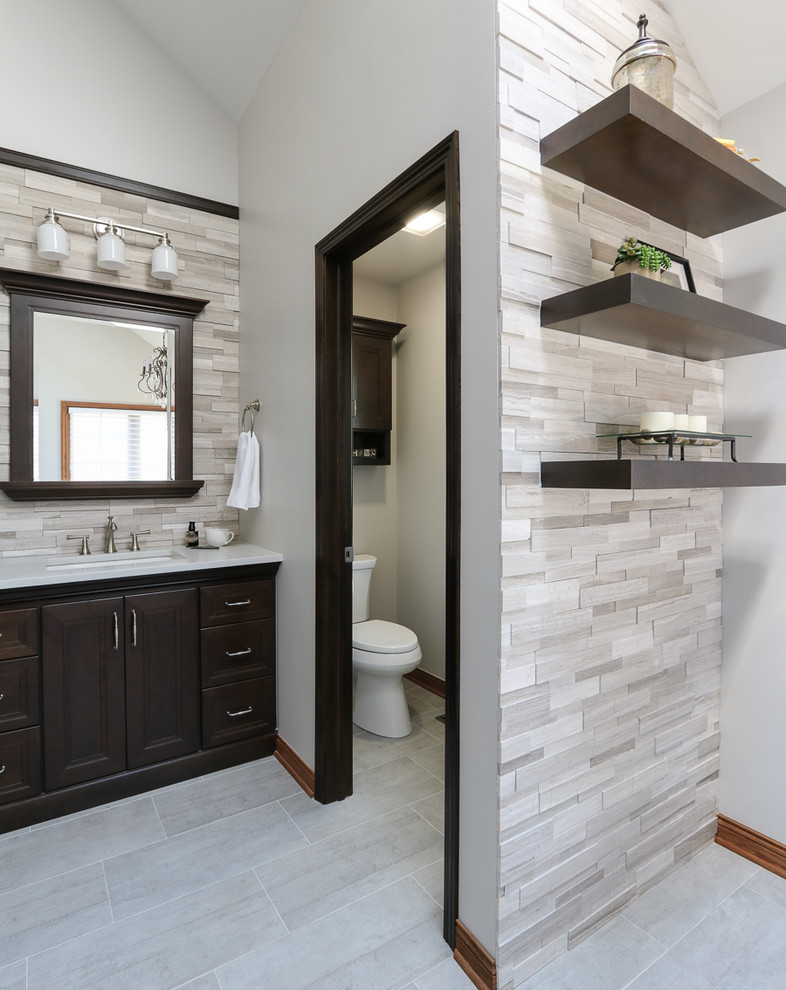 Spa Inspired Master Bath - Transitional - Bathroom - Chicago - by ...