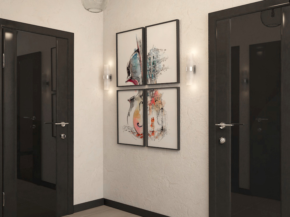 Кухня-гостиная в загородном доме, Лен. обл.