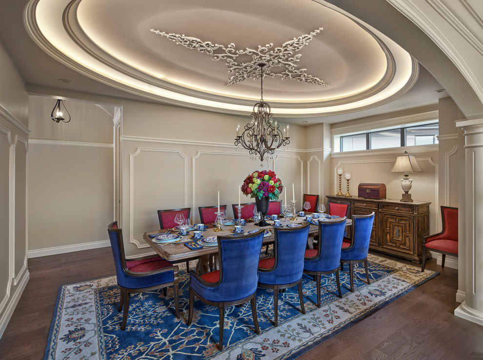 This is an example of a dining room in Edmonton.
