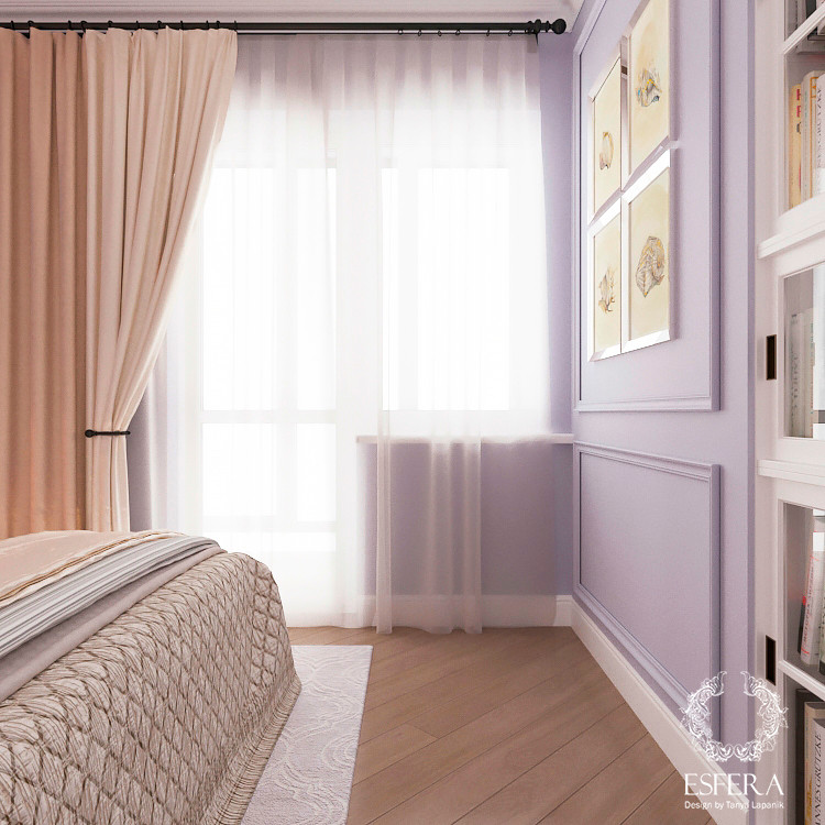 Дизайн проект однокомнатной квартиры.