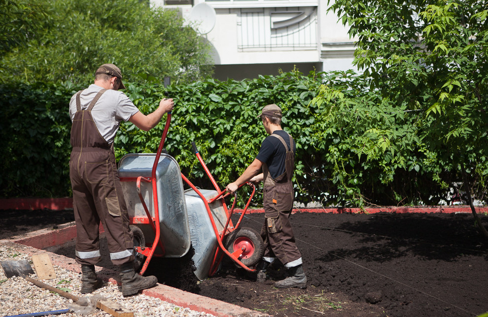 Озеленение летней веранды Dewar's Powerhouse