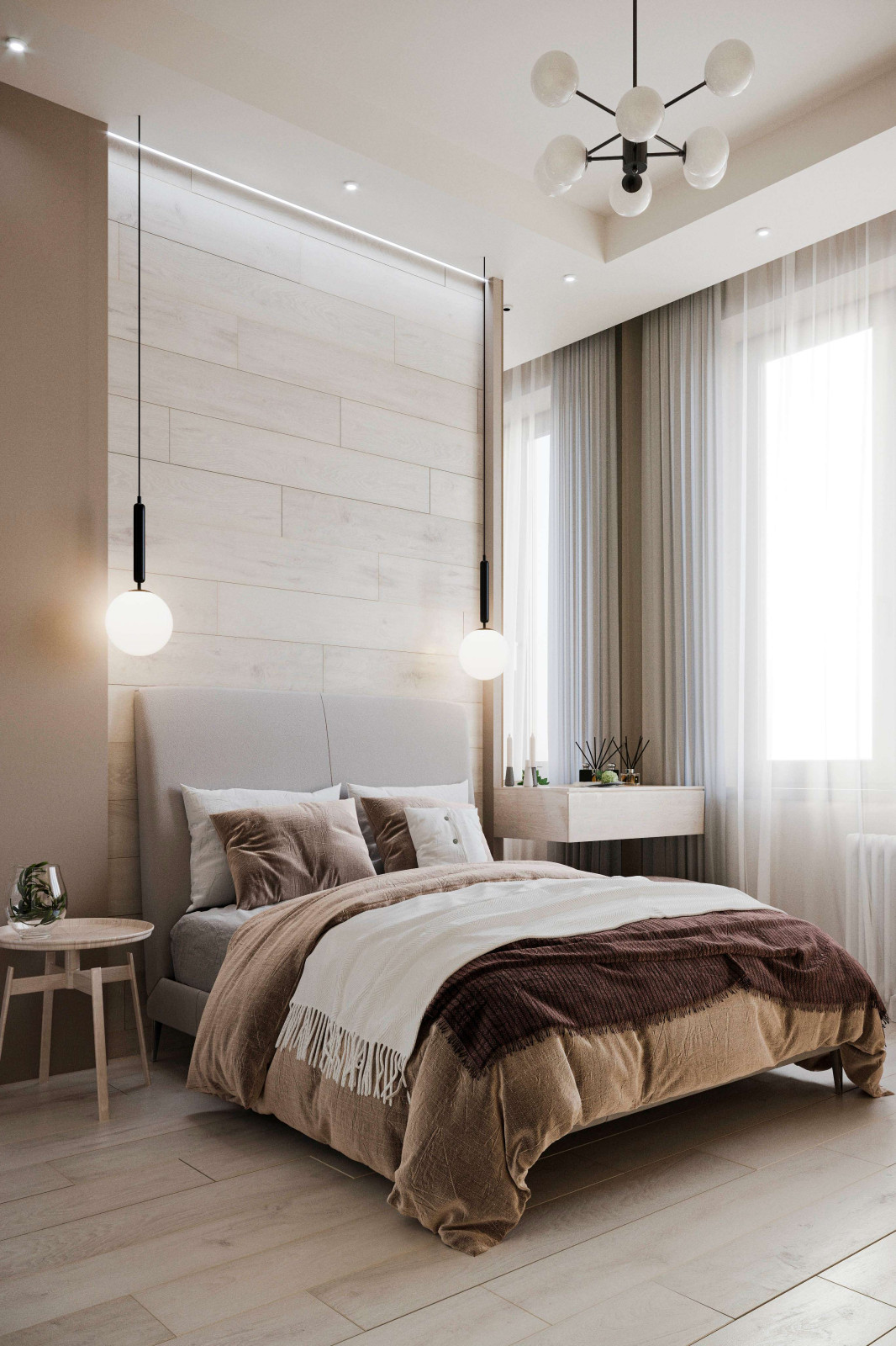 Дизайн и ремонт квартиры в ЖК «Символ» — Кофейная сказка