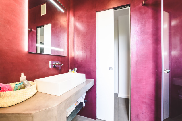 SUPERFICI CONTINUE mq 20 minimalistisch-badezimmer