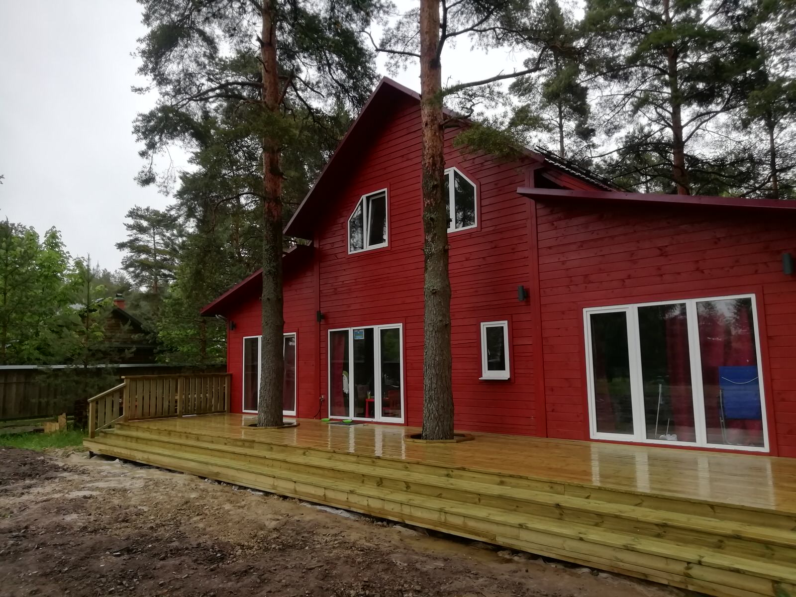 Терраса с навесом в Ульяновке