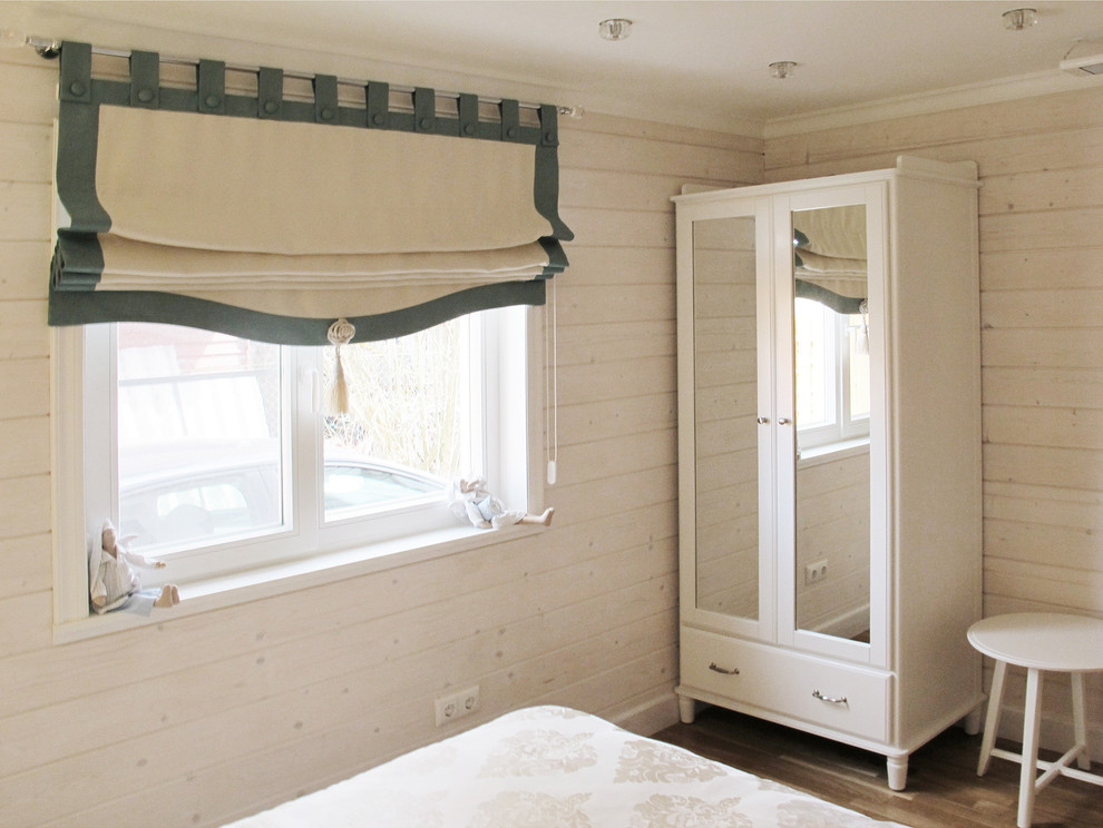 Одноэтажный загородный дом с баней