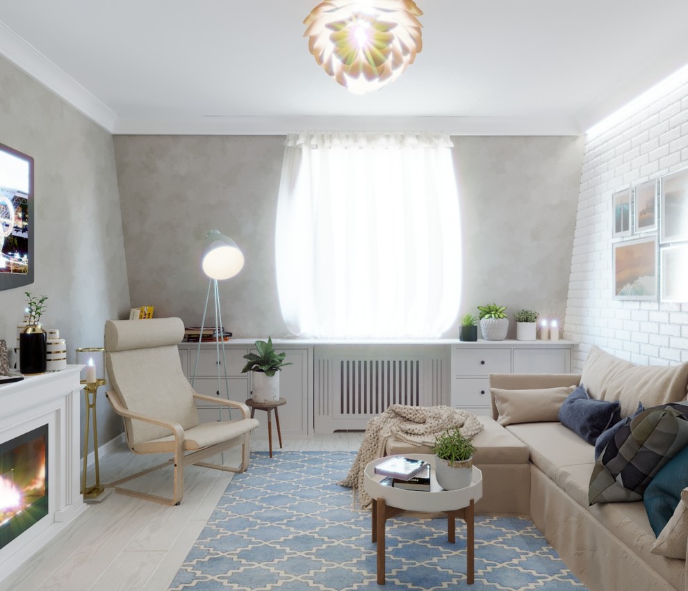 Воздушный и светлый интерьер