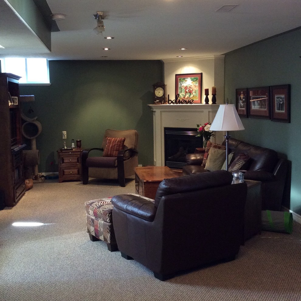 Painting basement bulkheads wall or ceiling colour?