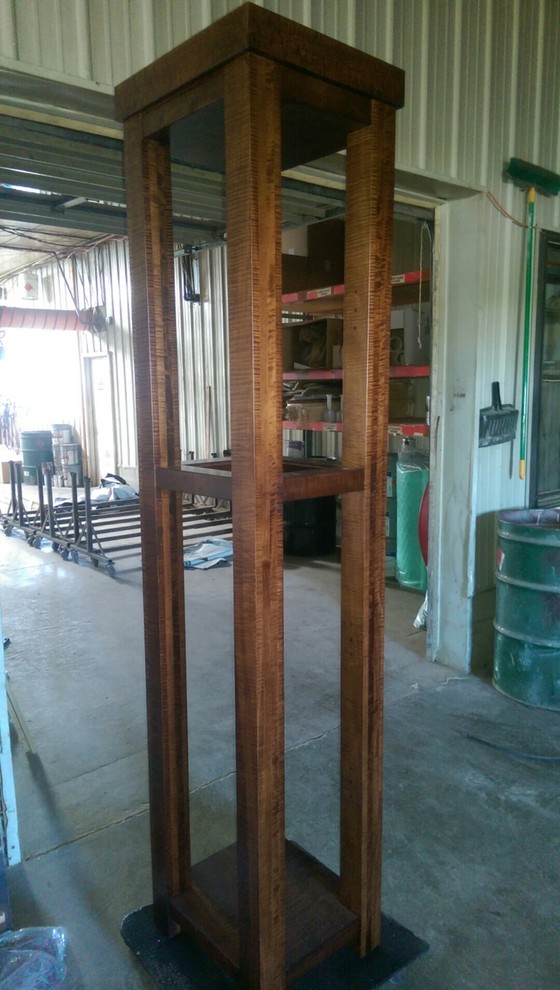 Bar cabinet in building process