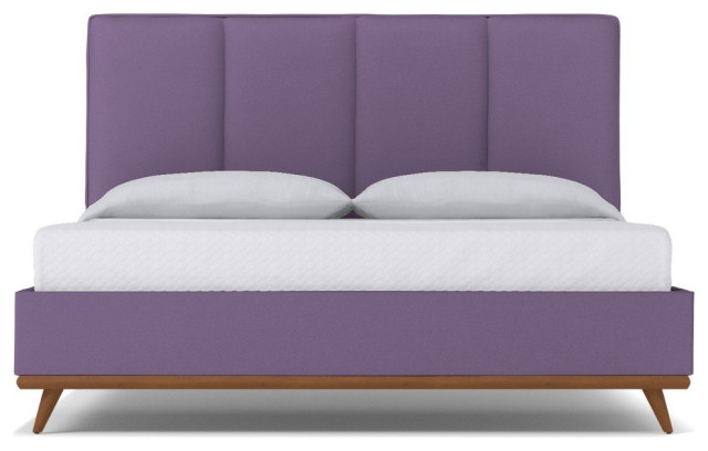 Apt2B Carter Upholstered Bed, Lavender Velvet, Full