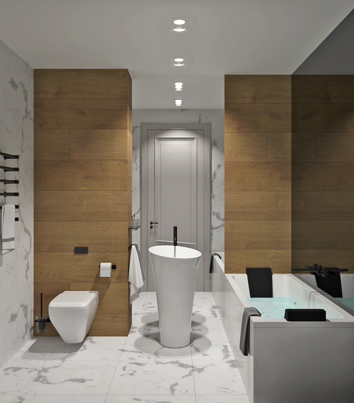 Эскизы квартиры на Соколе