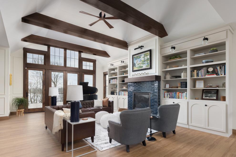 Sybil Lake Cabin - Transitional - Living Room - Other - by Widseth ...