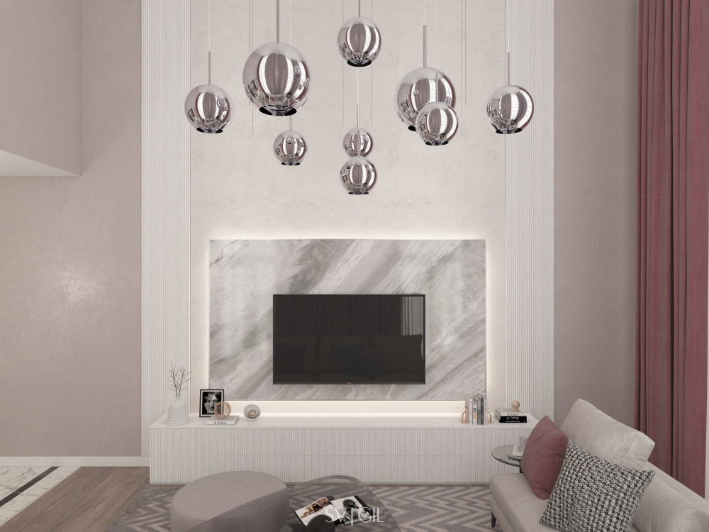 Современный интерьер коттеджа